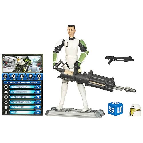 Star Wars Clone Wars Clone Cadet Hevy Action Figure