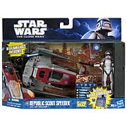 Star Wars Clone Wars Republic Scout Speeder Vehicle