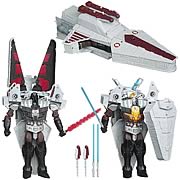 Star Wars Darth Vader Transformers Quad Changer