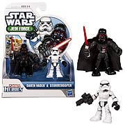 Star Wars Jedi Force Darth Vader and Stormtrooper Figures