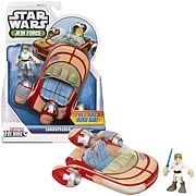 Star Wars Jedi Force Landspeeder with Luke Skywalker