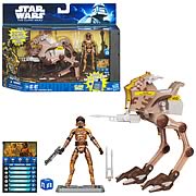 Star Wars Clone Wars ARF Trooper Boil with AT-RT Vehicle