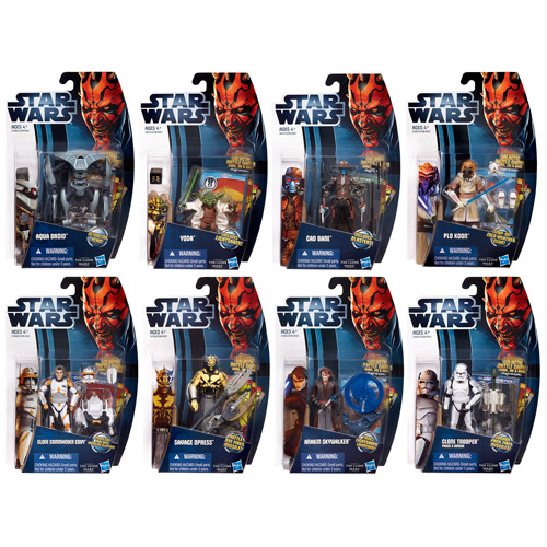 Star Wars Clone Wars 2012 Action Figures Wave 4 Revision 3