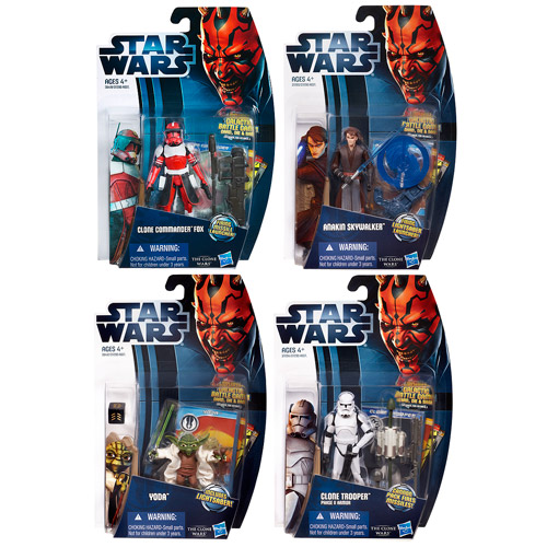 Star Wars Clone Wars 2012 Action Figures Wave 4 Revision 4