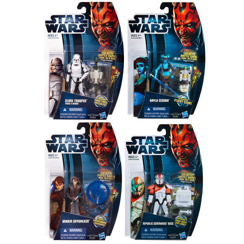 Star Wars Clone Wars 2012 Action Figures Wave 4 Revision 5