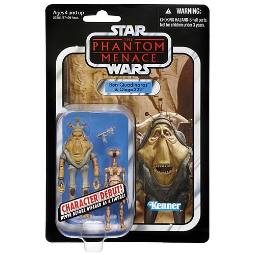 Star Wars Ben Quadinaros Vintage Action Figure