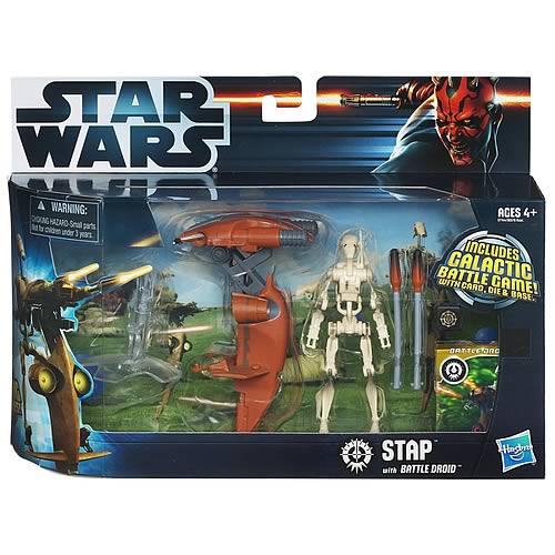 Star Wars STAP Vehicle with  Battle Droid Figure
