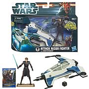 Star Wars Clone Attack Recon Fighter With Anakin Skywalker