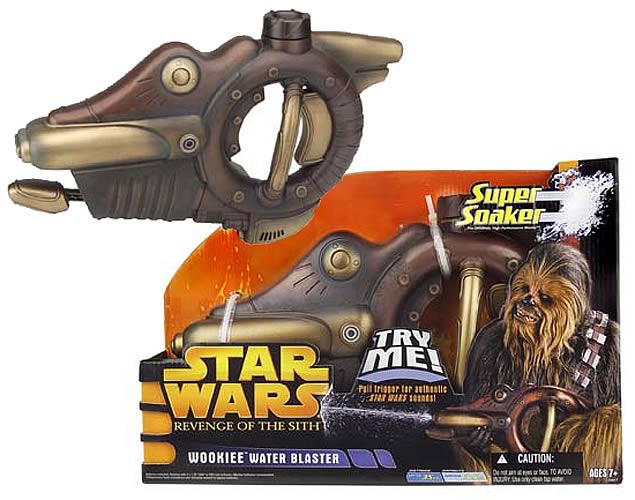 EIII Super-Soaker Wookiee Water Blaster, Not Mint