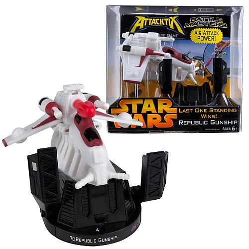 Star Wars Attacktix Battle Master Republic Gunship