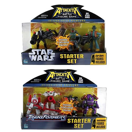 Star Wars vs. Transformers Attacktix Starter Set