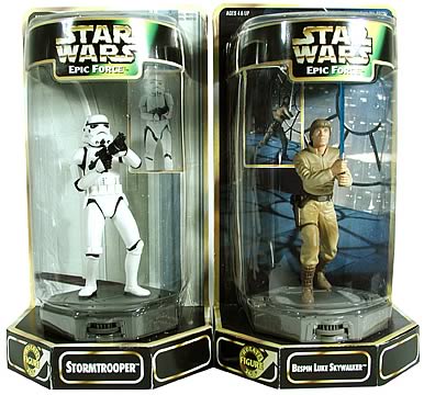 Epic Force Stormtrooper & Luke