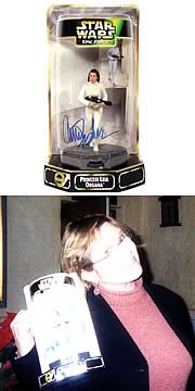 Autographed Epic Force Leia