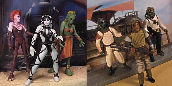 Skiff Guards & Jabba Dancer
