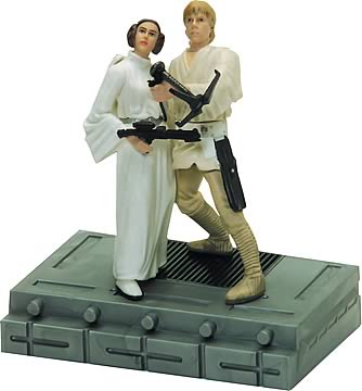 Autographed 25th Luke & Leia