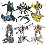 Star Wars Clone Wars Transformers Wave 4 Revision 1