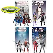 EE Exclusive Star Wars Figures Legacy Comic Packs Case