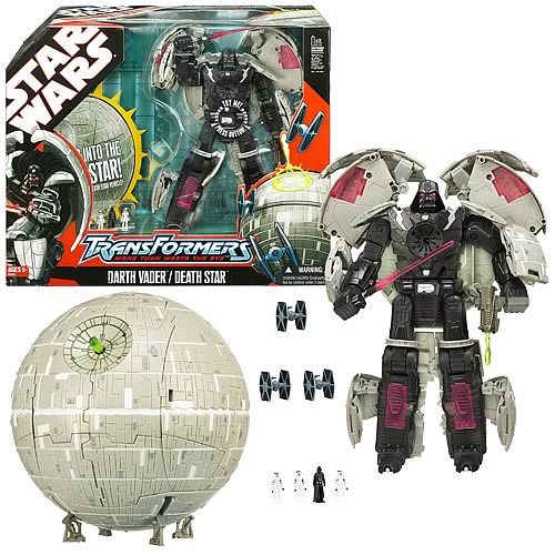 Star Wars Transformers Darth Vader Death Star