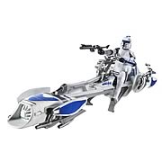 Star Wars Clone Wars Clone Trooper with Barc Speeder Vehicle