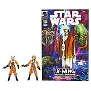 Exclusive Star Wars Dllr Nep & Plourr Ilo Figure Comic Pack