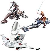 Star Wars Clone Wars Mini-Vehicles and Figures Wave 1 Rev. 1