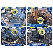 Star Wars Clone Wars Mini-Vehicles with Figures Wave 4 Rev 1