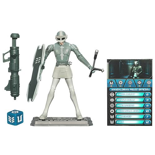 Star Wars Clone Wars Mandalorian Police Officer Figure