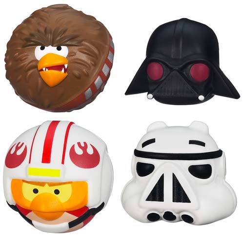 Star Wars Angry Birds Foam Flyers Figures Wave 1