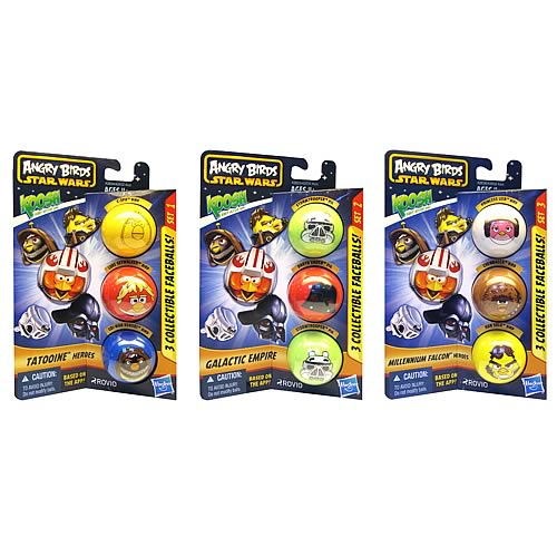 Star Wars Angry Birds Collectible Koosh Ball Refill Case