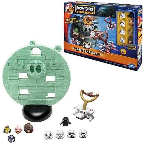 Star Wars Angry Birds Jenga Death Star Game
