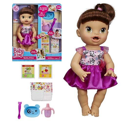 Baby Alive My Baby All Gone Doll (Brun)