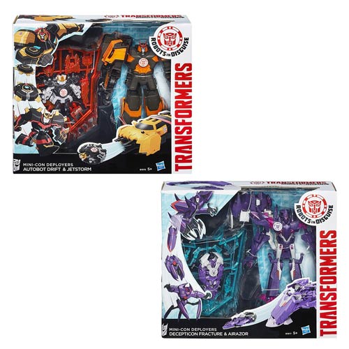 Transformers Robots in Disguise Mini-Con Deployers Wave 1R1