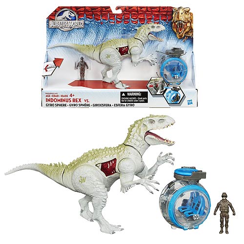 Jurassic World Indominus Rex vs. Gyroshere, Not Mint
