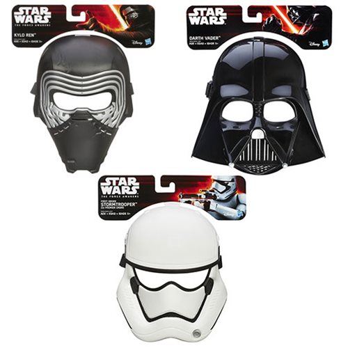 Star Wars: The Force Awakens Masks Wave 2 Set