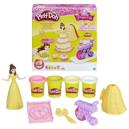Beauty and the Beast Play-Doh Be Our Guest Banquet