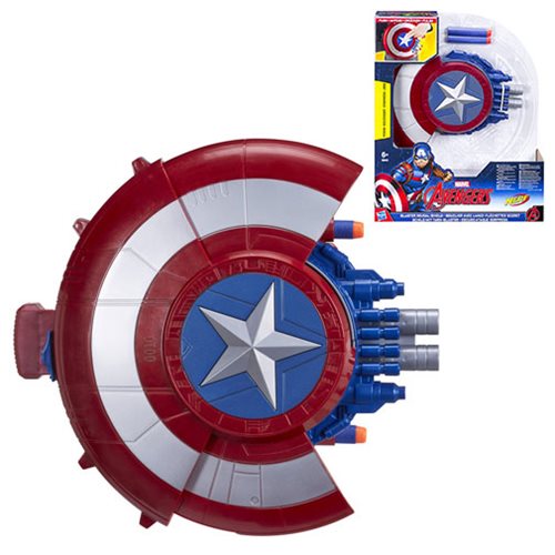 Avengers Captain America Blaster Reveal Shield
