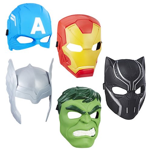 Avengers Hero Masks Wave 2 Case