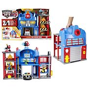 Transformers Heroes Optimus Prime Fire Station Playset