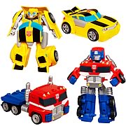 Transformers Rescue Bots Bumblebee and Optimus Prime Set