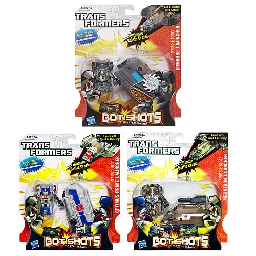 Transformers Bot Shots Deluxe Mini-Figure Launchers Wave 2