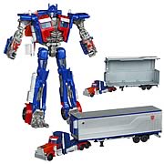 Transformers Movie Trilogy Optimus Prime with Trailer