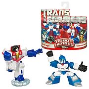 Transformers Robot Heroes Mirage vs. Starscream Figures