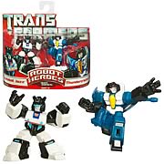 Transformers Robot Heroes Jazz vs. Thundercracker Figures