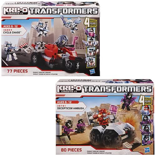 Kre-O Transformers Battle Packs Wave 1 Set