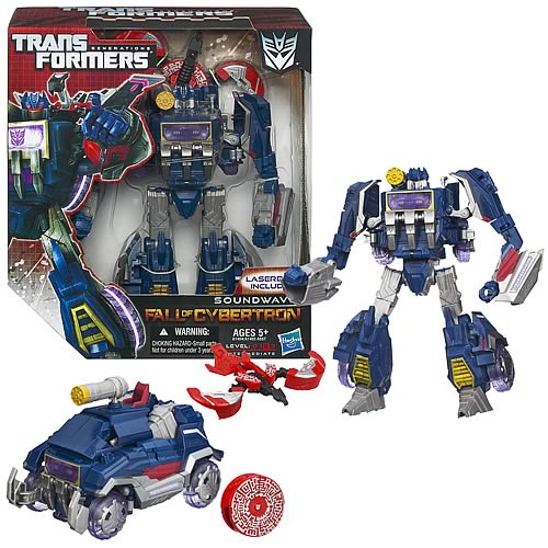 Transformers Generations Voyager Soundwave with Lazerbeak