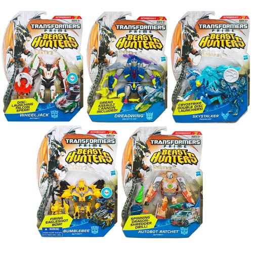 Transformers Prime Beast Hunter Deluxe Figures Wave 3