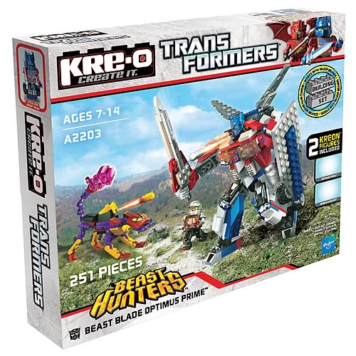 Kre-o Transformers Beast Blade of Optimus Prime
