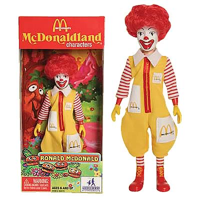 McDonald's Series 1 Ronald McDonald Action Figure