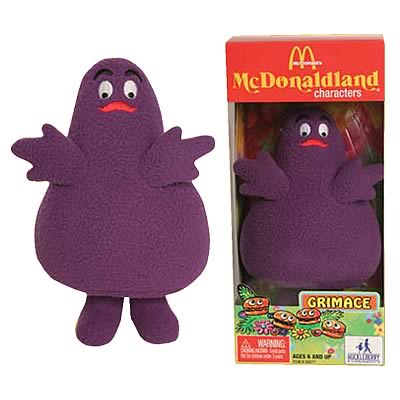 McDonald's Series 1 Grimace Action Figure