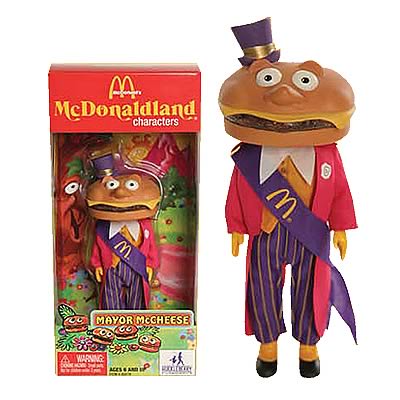 McDonald's Series 1 Mayor McCheese Action Figure